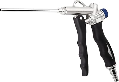 Capri Tools 2-Way Air Blow Gun with Adjustable Air Flow and Extended Nozzle
