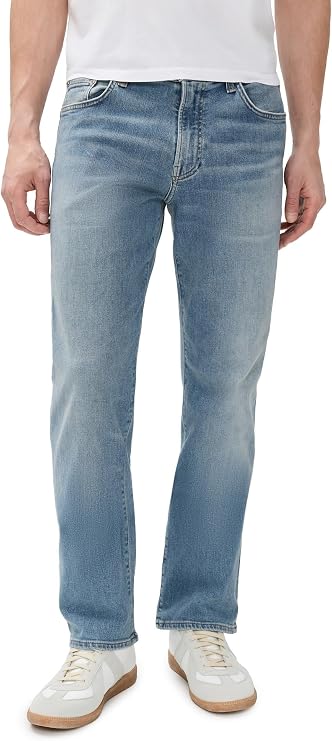 Citizens of Humanity Men's Sid Regular Straight Jeans - 32", Parkland, 38