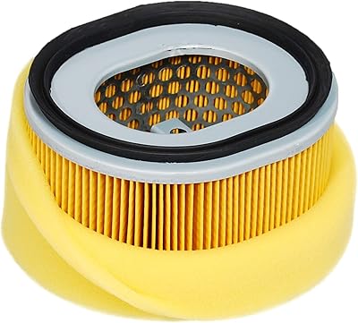 HIFROM Air Filter Pre-Cleaner Combo Compatible with Yanmar L100N Diesel Engine 114210-12590 114211-12510, Lawn Mower Air Cleaner