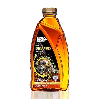 ULTRA 1PLUS SAE 75W-90 Synthetic Gear Oil API GL-5 - Transmission and Differential Fluid (6 QTS)
