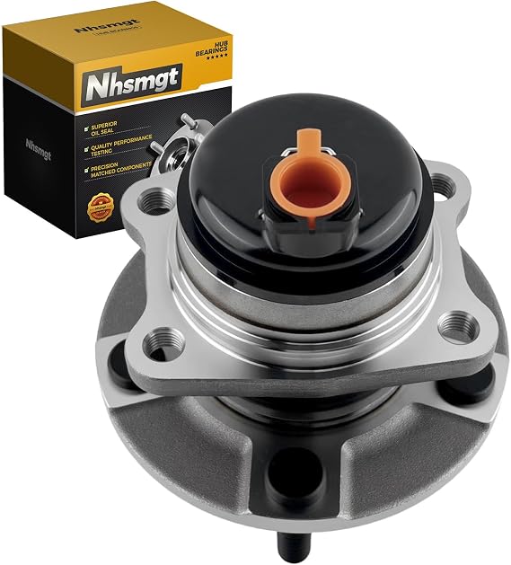 512169 Rear Wheel Bearing Hub FWD fit for Dodge Caravan/Grand Caravan for Chrysler Town & Country 2001-07, Voyager 2001-2003 with ABS 5-Lugs