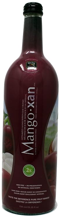 Mangoxan Optimized NON-GMO Mangosteen Juice Blend 25.35 fl. oz. Mangosteen Juice