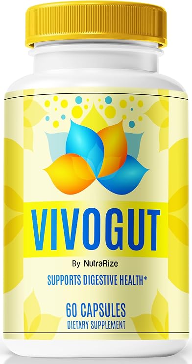 NutraRize VivoGut Capsule, Official Vivo Gut Pills, The Ancient Formula for Ultimate Gut Health and Digestive Wellbeing, All-Natural Formula for Daily Use, VivaGut Pastillas Review (60 Capsules)