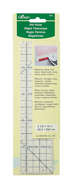 Clover 7811 Hot Ruler Press Perfect