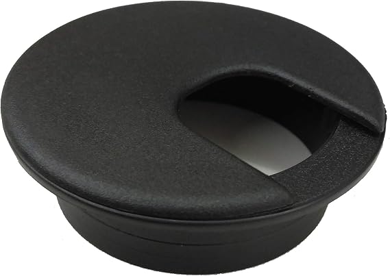 Desk Grommet 2" Black (5 Pack)