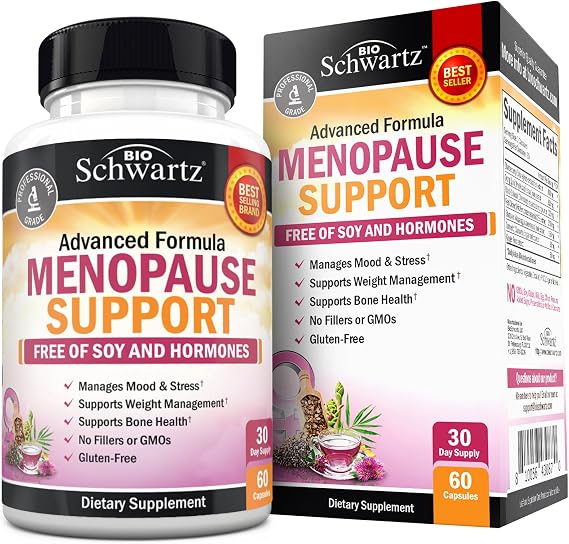 Herbal Menopause Support for Women - Supports Healthy Mood and Balance
