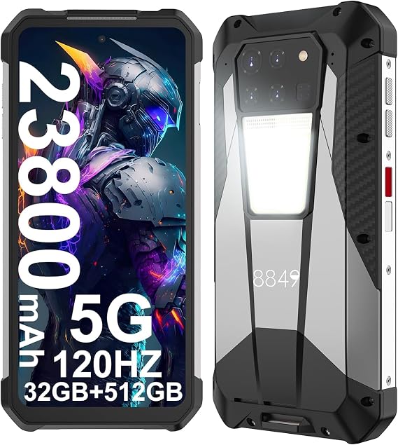 8849 Tank 3 RuggedPhone 32GB+512GB 200MP 23800mAh 120W Android 13 5G