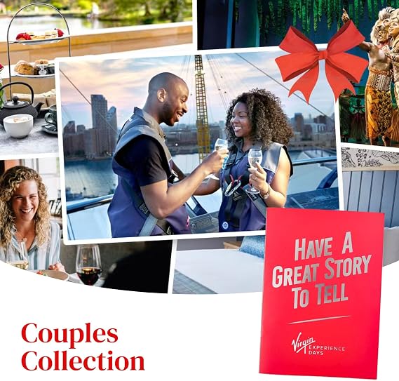 Couples Gift Experience Collection - Over 50 unforgettable experiences for that special couple to choose from at over 350 UK locations
