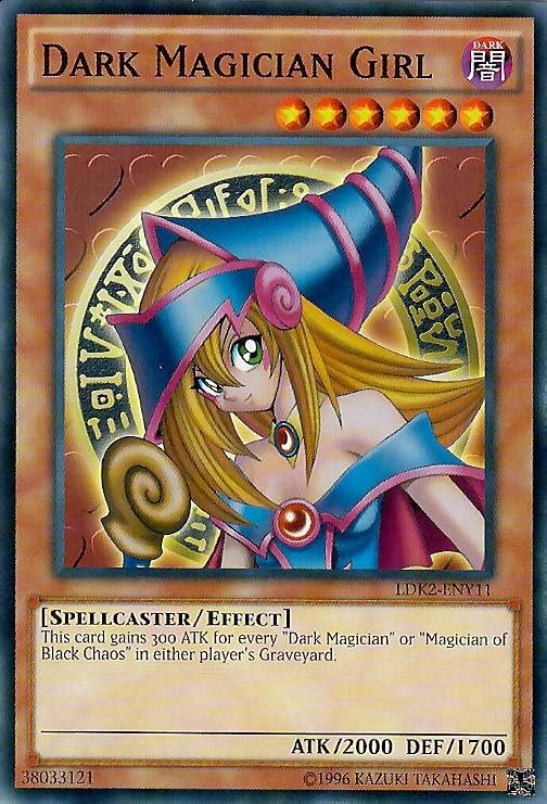 YU-GI-OH! - Dark Magician Girl (LCYW-EN022) - Legendary Collection 3: Yugi's World - 1st Edition - Secret Rare