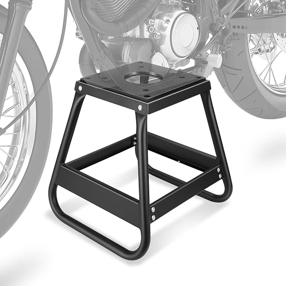 Auto Dynsty Heavy Duty Dirt Bike Stand, Universal Motorcycle Maintenance | Maintenance Jack for Dirt Bikes Motorcycles, Heavy Duty Steel Holds 1000Lb, Detachable, Anti-slip Rubber Surface, Universal