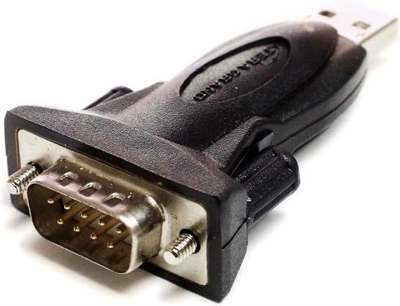 Premium USB 2.0 to RS232 Serial DB9 Adapter - Supports Windows 11,10, 8, 7, Vista, XP, 2000, 98, Linux and Mac - Built with FTDI Chipset