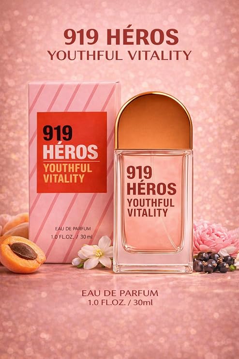 919 Heros Youthful Vitality Eat De Parfum Spray 30ml For Women Fresh Scent