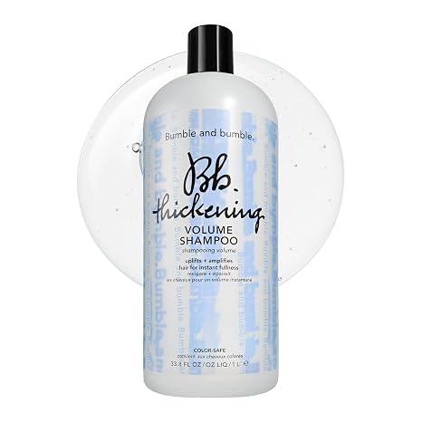Bumble and bumble. Thickening Volumizing Shampoo | Lightweight Formula For Instant Fullness | Cleanses Without Stripping | Color Safe | For Fine to Medium Straight to Wavy Hair Types
