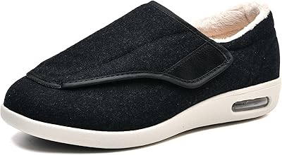 youyun Womens Diabetic Shoes for Women Extra Wide Width Slip on Walking Shoes for Swollen Feet for Elderly Foot Pain Relief Orthopedic Walking Sneakers with Arch Support 025NZ