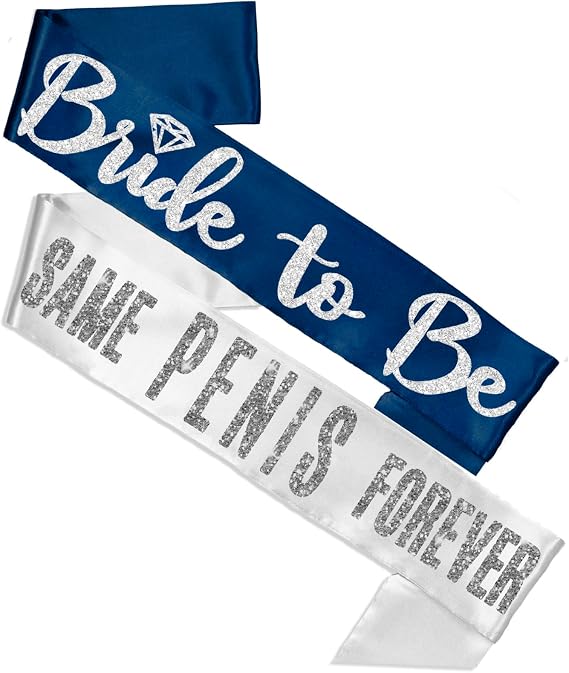 RhinestoneSash Bride To Be & Bridal Party BRIDAL GRADE SATIN Sashes - Bachelorette Party Decorations, Supplies & Gifts