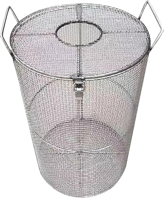 Water Pump Barrier Cover Stainless Steel 5mm Mesh Sewage Pump Protection Cover Anti-Clogging Outdoor Swimming Pool Filters for Most Pumps Pond Pump Pood Biofilters(Size:40x80cm/15.7"x31.4",Color:B)