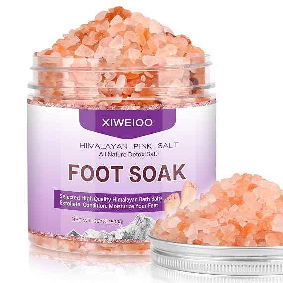 Himalayan Pink Foot Soak Salt Tea Tree Oil Foot Soak Kit
