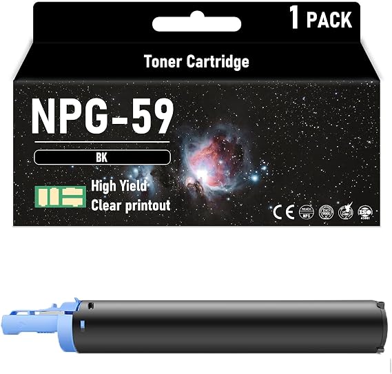 NPG-59 High Yield Toner Cartridge Compatible for Canon Compatible Replacement for Canon IR2002L 2002G 2202L 2202G IR2202DN 2202N Printers