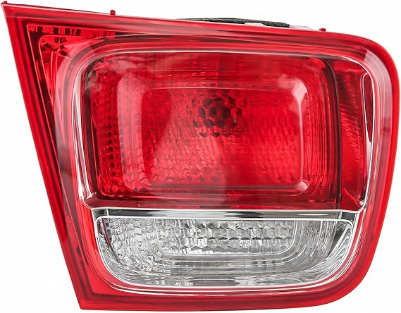 KARPAL Halogen Inner Tail Lamp Assembly Backup Light Left Driver Side GM2802104 Compatible with 2013-2015 Chevrolet Malibu 2016 Malibu Limited (2013-2015 Malibu (Left))
