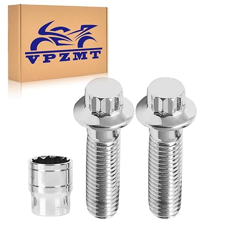 M10x1.5 Metric Front Brake Caliper Bolts for 2000-2024 Harley
