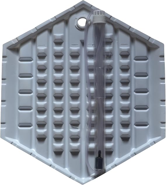 Supa Large Hexagonal Under-Gravel Aquarium Filter, Suitable For Tropical, Marine or Cold Water Aquariums/Fish Tanks, Made In The UK,