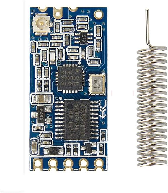 HiLetgo HC-12 433Mhz SI4438 Wireless Serial Port Module 1000M Replace Bluetooth with Antenna