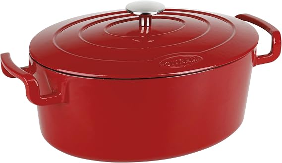Sitrabella Dutch Oven, 6.7 qt., high Gloss red Exterior
