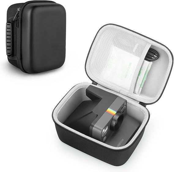 Yinke Case for Polaroid Originals Now 3rd/2nd/Now I-Type/OneStep+ Instant Camera, Hard Protective Cover Travel Carrying Storage Bag (Black)