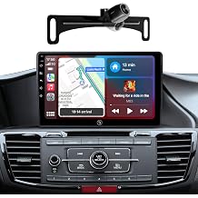 AINAVI 10.2 Inch Car Radio Stereo for Honda Accord 9th 2013-2017 Upgrade IPS HD Touch Screen Wireless CarPlay Android Auto/GPS/SWC/Bluetooth/HD Backup Camera