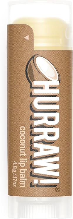 Hurraw Coconut Lip Balm/Hindistan Cevizi 4.8gr