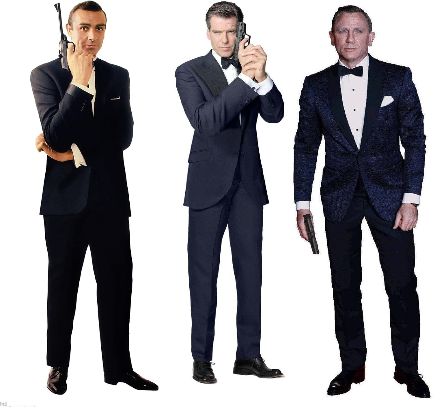 Sean Pierce Daniel 007 LIFESIZE Cardboard Standup Standee Cutout Poster Set of 3