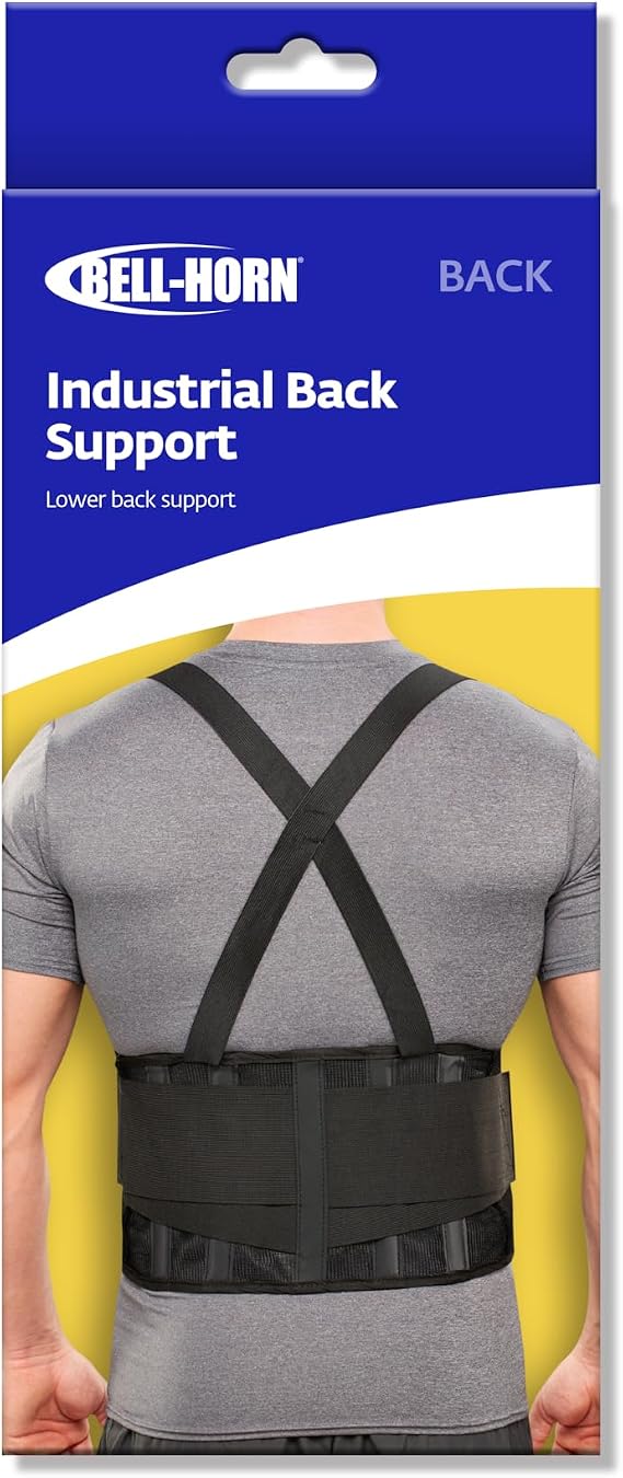 Bell-Horn Industrial Back Support Black XXL