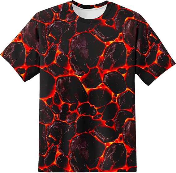 Boys Girls Kids Tee Shirts 3D Print Shirt for Kids 6-16 Years