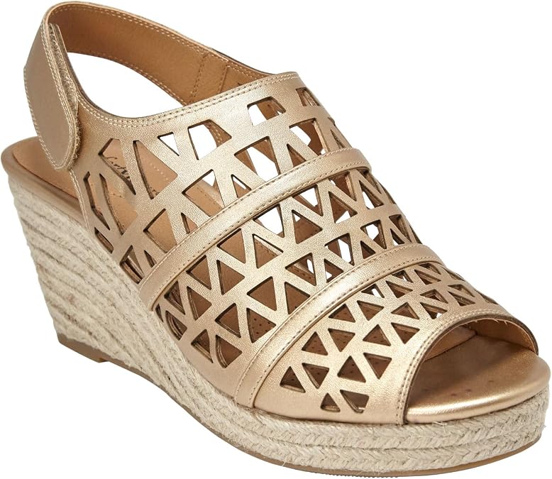 Comfortview Women's Wide Width The Karen Espadrille