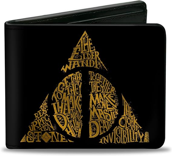 Buckle-Down Men's Bifold Wallet Harry Potter