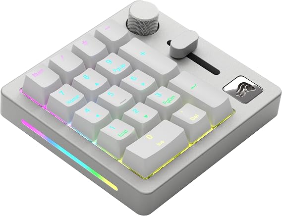Glorious Prebuilt GLO-GMMK-NP-FOX-W Beyaz Numerik Klavye