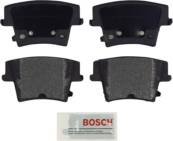 BOSCH BE1057A Blue Semi-Metallic Disc Brake Pad Set - Compatible With Select Chrysler 300; Dodge Challenger, Charger, Magnum; REAR