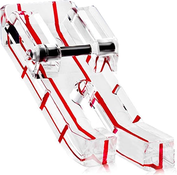 DREAMSTITCH 31461-P,31461-1,31461,U2-0002 Clear View 1/4 inch Quilting Presser Foot for All Low Shank Snap-On Singer,Brother,Babylock,Euro-Pro,Janome,Kenmore,White,Juki,Simplicity,Elna Sewing Machine