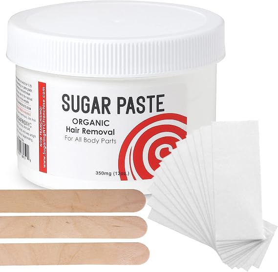 Hair Removal Paste at Home Kit - (Strips, Applicator Sticks) Large350g (12oz.)