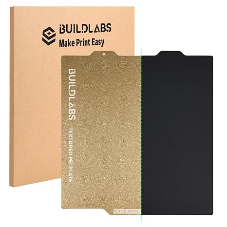 Build Plate for Bambu Lab A1 Mini 3D Printer 184 * 184mm Dual-Sided Textured/Smooth Spring Steel Sheet for A1 Mini 3D Printer High-Adhesion Removable Flexible Printing Surface