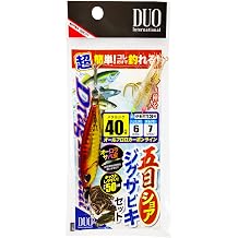 Duo Drag Metal Shore Jig Sabiki Set 40Gr DMC040C Red Gold Suni Yem