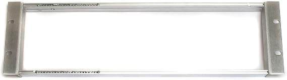 3U Eurorack Bracket Ears 104HP Rails, 50 Slide Nuts by Synthrotek: Modular Rackmount Ears