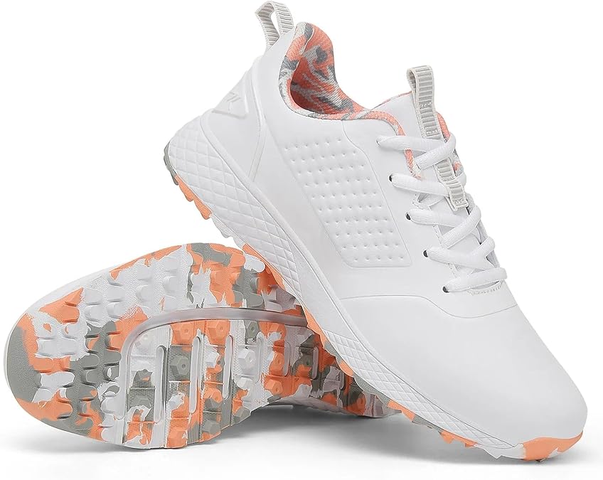 ULTIANT Women Golf Shoes Spikeless Waterproof Golf Sport Sneakers