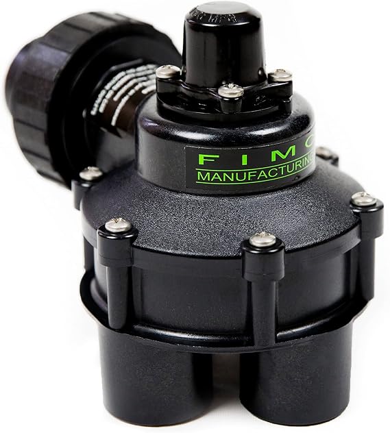 Fimco Manufacturing Inc. 1 4 Outlet Mini Indexing Valve with 2,3, and 4 Zone Cams #9254, 1004