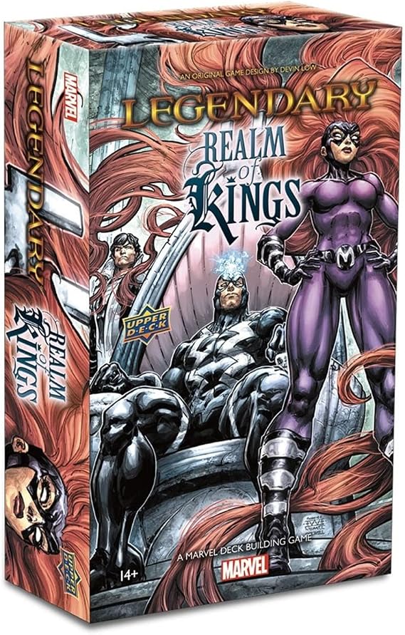 Legendary Marvel: Realm of Kings Expansion | A Marvel Deck Building Game Expansion | Cooperative Board Game