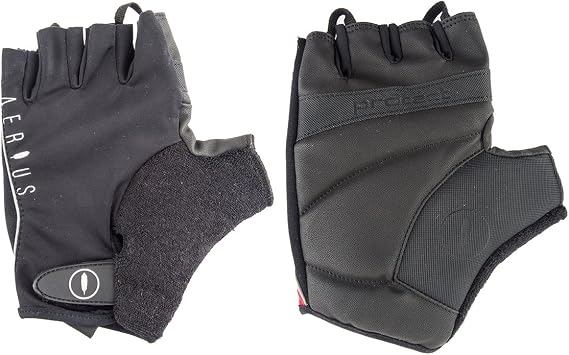 AERIUS Classic Short Finger Cycling Gloves - SO-2202 (Black - L)