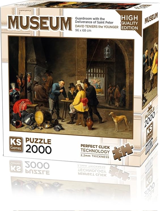 22518 Guardroom With The Delivery Of Saint Peter 2000 Piece Puzzle