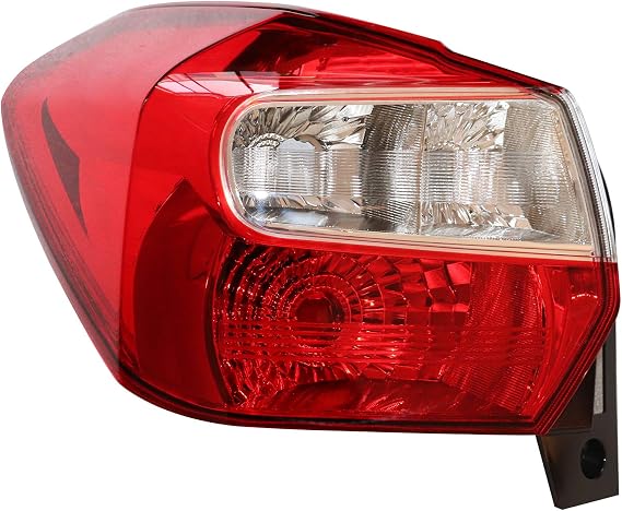 Left Tail Light Assembly Compatible with 2012-2016 Subaru Impreza/2013-2015 XV Crosstrek, Left Driver Side Rear Tail Lamp Replacement Tail Light (Left Driver Side)
