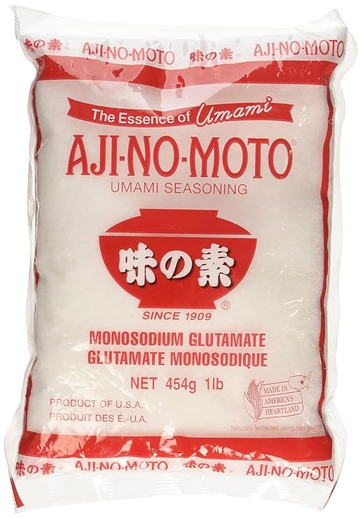 16oz Ajinomoto Umami Seasoning, MSG Monosodium Glutamate, Made in USA, Naturally Delicious (One Bag per order)