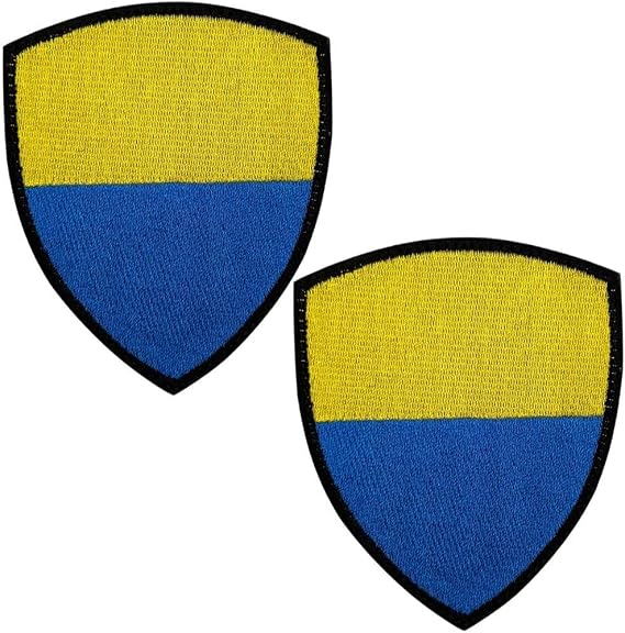 Ukraine Flag Armband Embroidered Military Patch Applique Badge Accessories DIY Decoration 2pcs